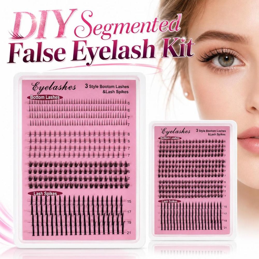Eyelash Extension Anime Style - Gözleri Büyütün DIY Bölümlü Kirpik Seti