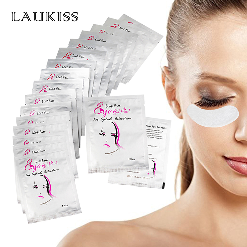 Eyelash Extension Eye Mask - Laukiss 50/100/200 Pairs Kirpik Pedi Jel