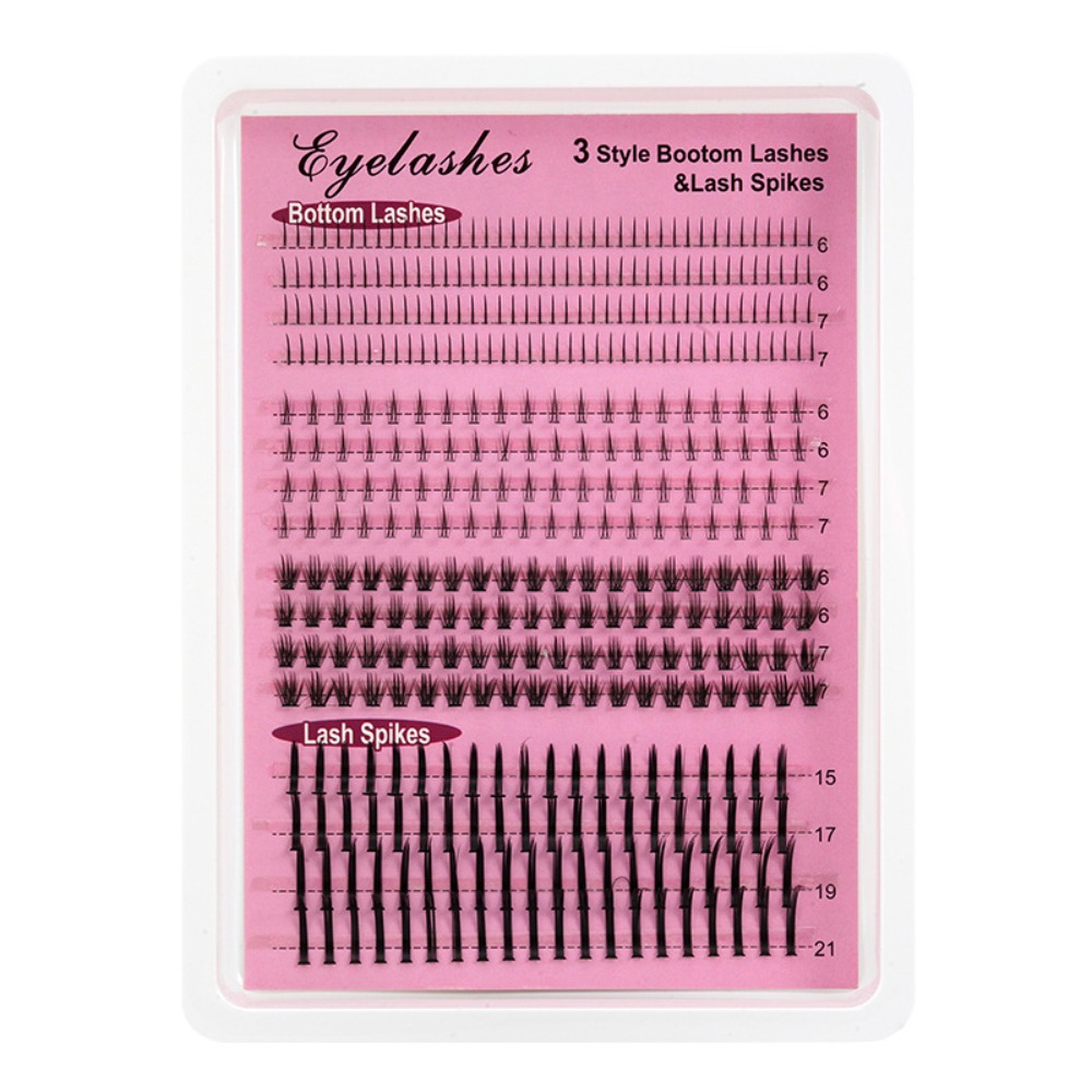 Eyelash Extension Anime Style - Gözleri Büyütün DIY Bölümlü Kirpik Seti