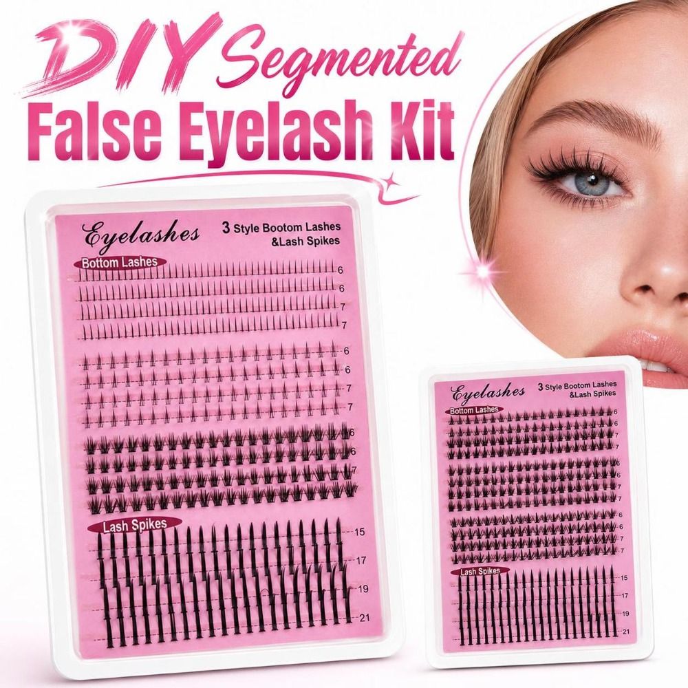 Eyelash Extension Anime Style - Gözleri Büyütün DIY Parçalı Kirpik Seti