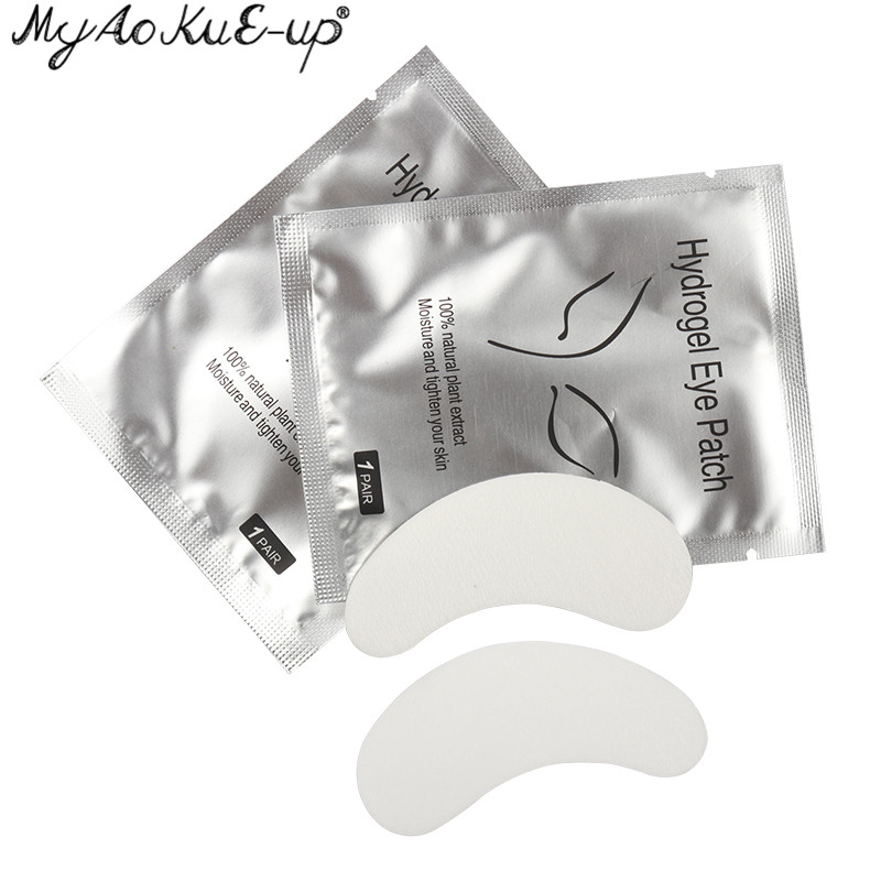 Göz pedi 50pairs kirpik hidroj - Eyelash Extension Eye Mask incelemesi ve fiyatı
