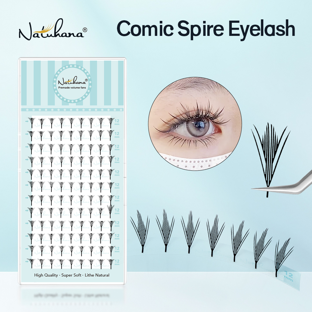 NATUHANA Dar Sivri Uçlu Hazır  - Eyelash Extension Anime Style incelemesi ve fiyatı