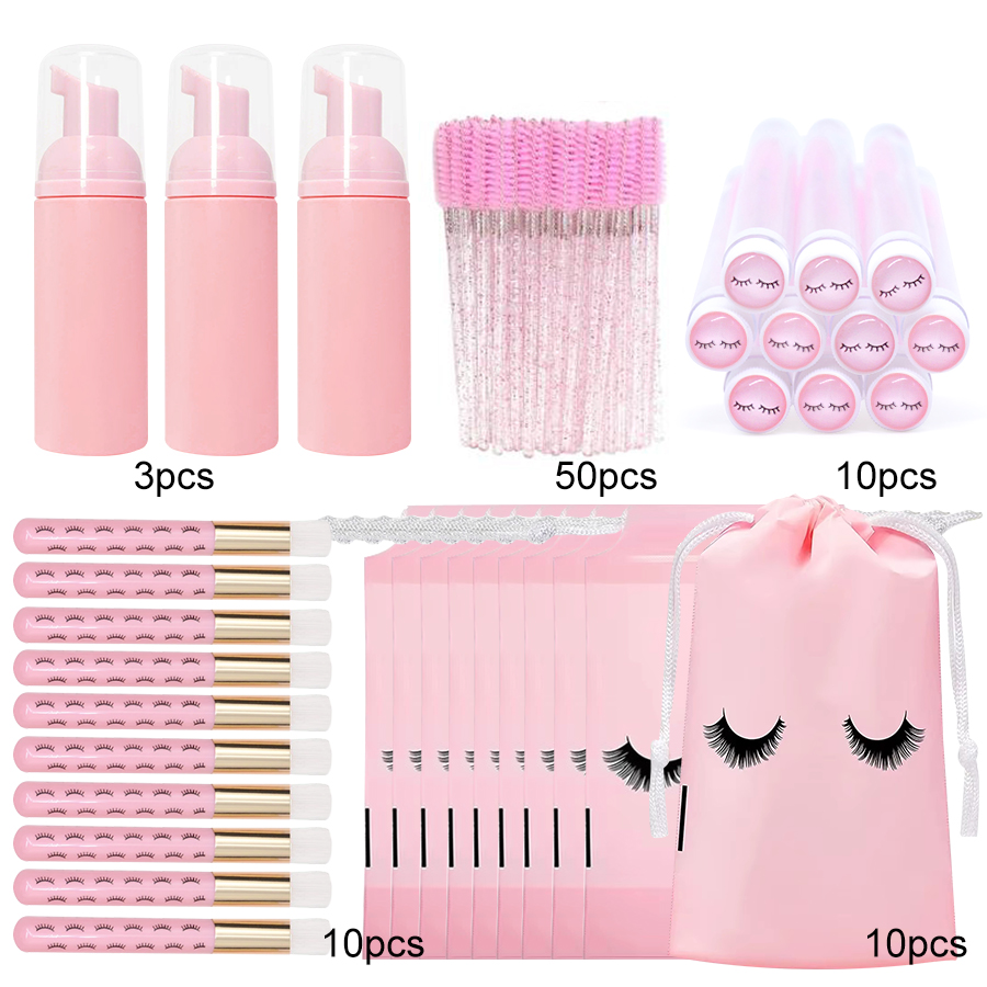 83 adet kirpik şampuan şişeler - Eyelash Extension Aftercare incelemesi ve fiyatı