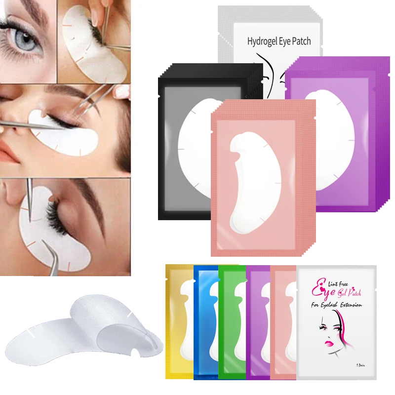 50/100 adet U şekli kirpik ped - Eyelash Extension Eye Mask incelemesi ve fiyatı