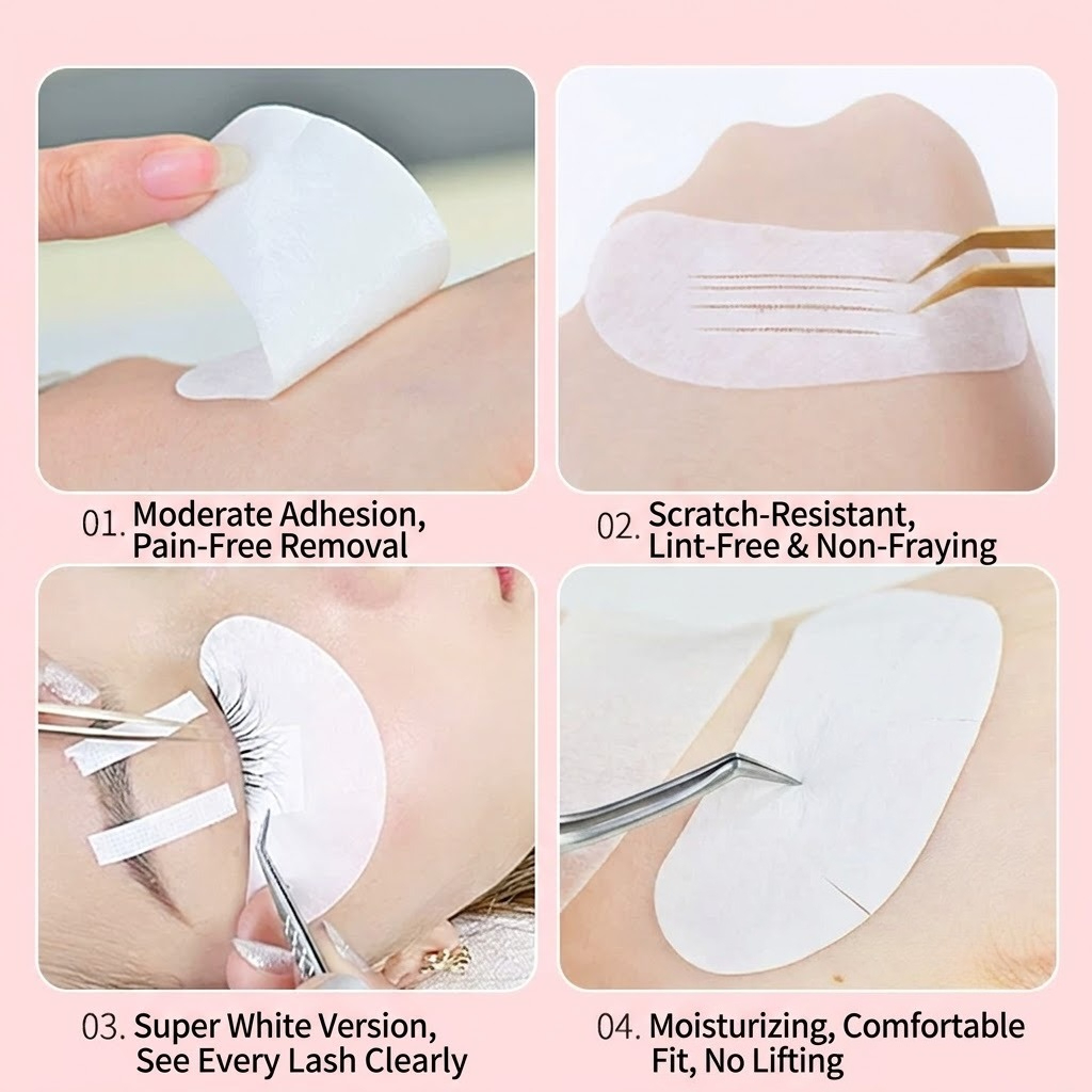 50 Çift U Şeklinde Göz Altı Ba - Eyelash Extension Eye Mask incelemesi ve fiyatı