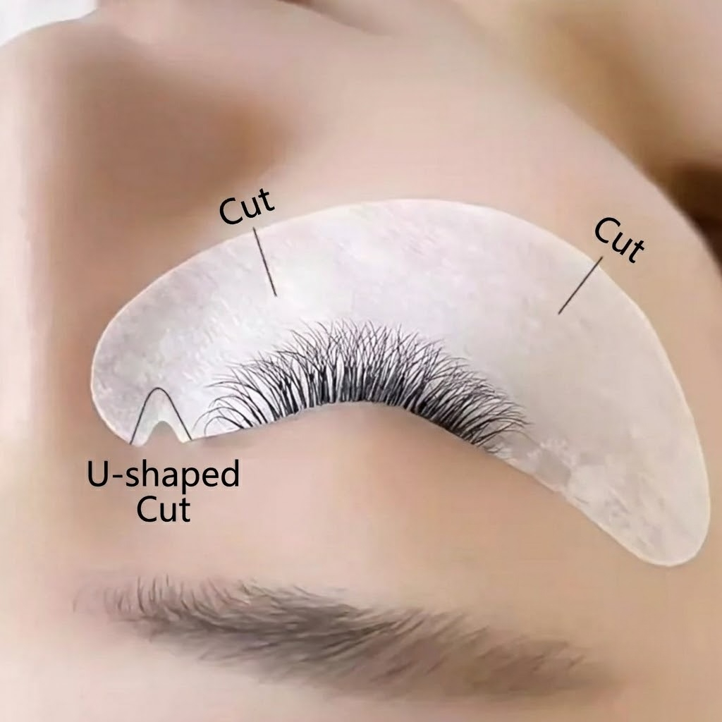 50 Çift U Şeklinde Göz Altı Ba - Eyelash Extension Eye Mask incelemesi ve fiyatı