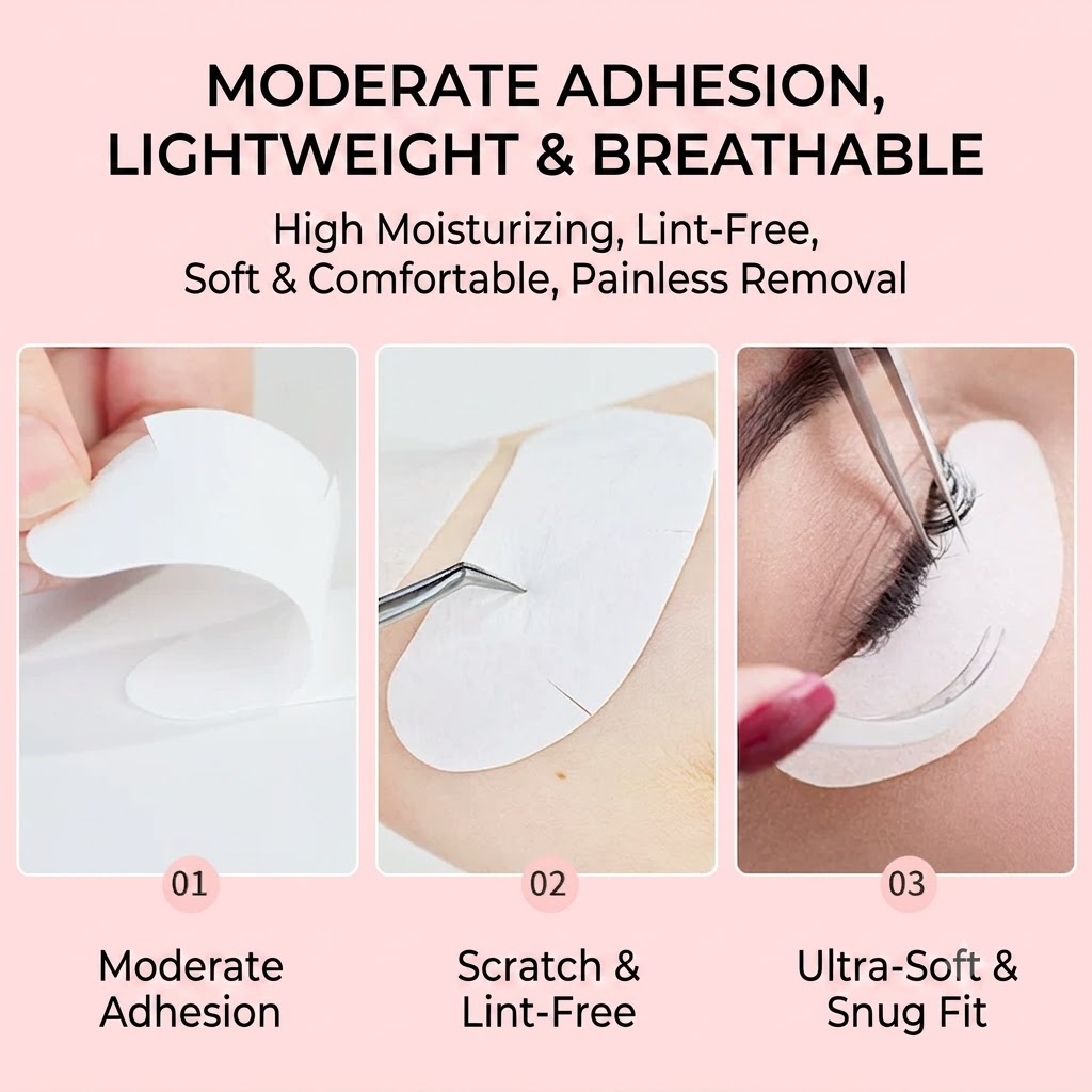 50 Çift U Şeklinde Göz Altı Ba - Eyelash Extension Eye Mask incelemesi ve fiyatı