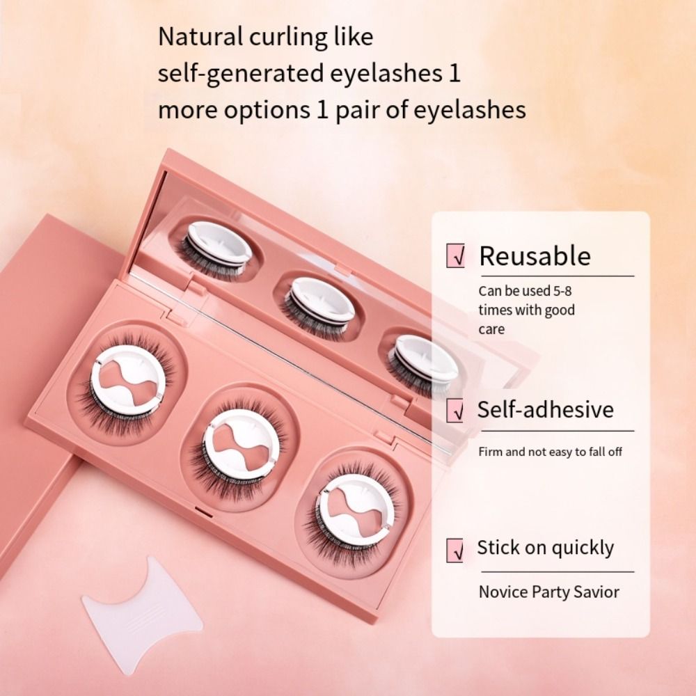 3 Çift Yeniden Kullanılabilir  - Eyelash Extension Supernatural incelemesi ve fiyatı