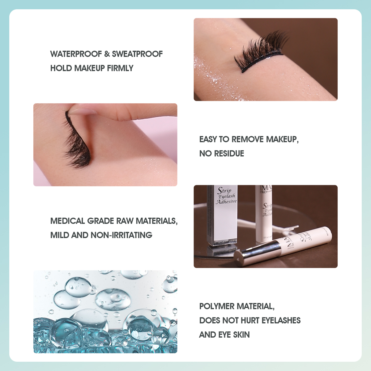IMAGIC 5 ML Yeni Yanlış Kirpik - Eyelash Extension Images Free incelemesi ve fiyatı