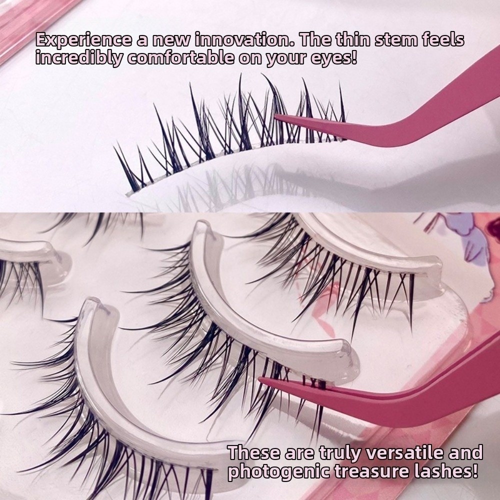 Siyah Anime Çizgi Film Sahte K - Eyelash Extension Anime Style incelemesi ve fiyatı