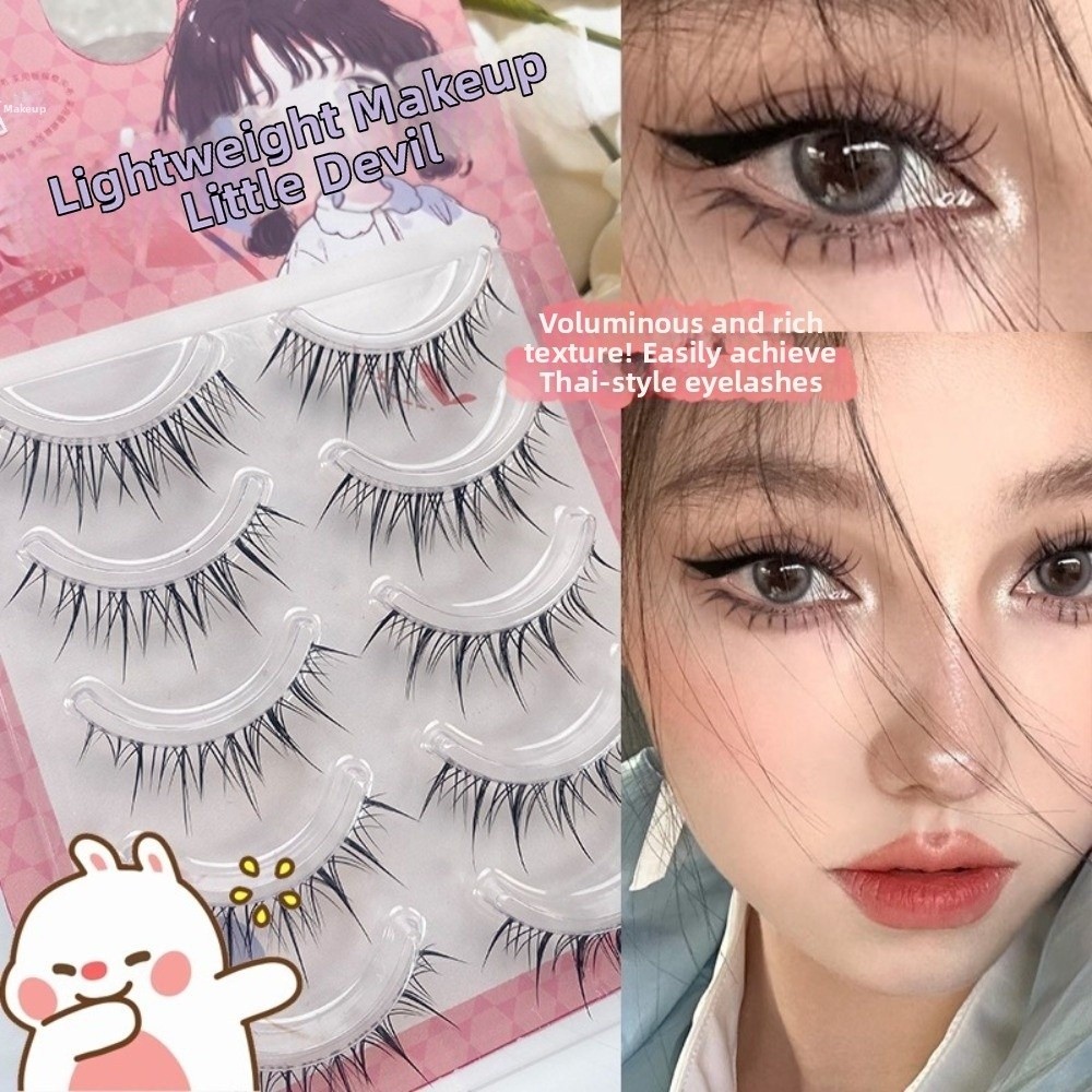 Siyah Anime Çizgi Film Sahte K - Eyelash Extension Anime Style incelemesi ve fiyatı