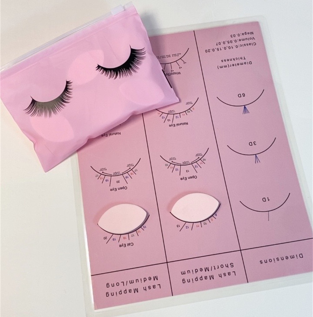 Acemi Kirpik Haritası Tablosu  - Eyelash Extension Aftercare incelemesi ve fiyatı