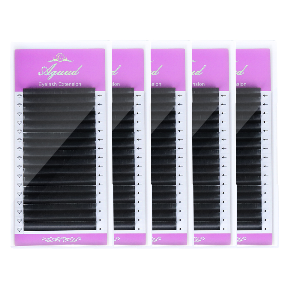 AGUUD 5 tepsiler/lot YENI Süpe - Eyelash Extension Supernatural incelemesi ve fiyatı