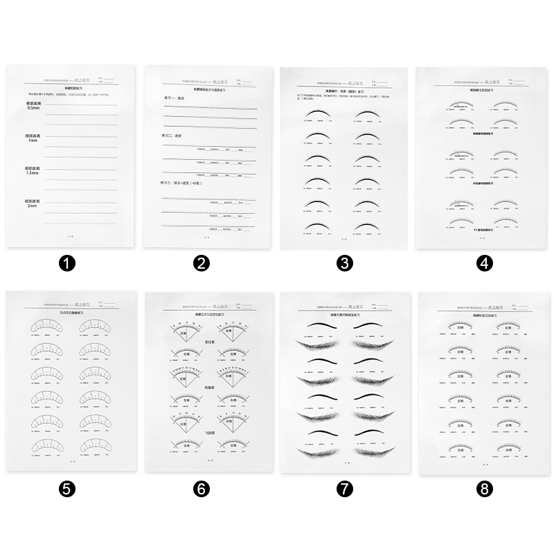8 adet kirpik uygulama kağıdı  - Eyelash Extension Aftercare incelemesi ve fiyatı
